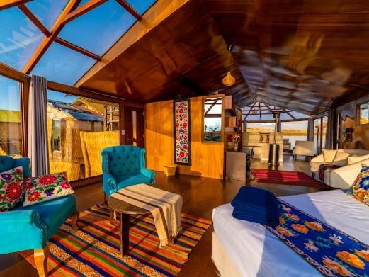 Kay Pacha Lodge Lago Titicaca All Inclusive Пуно Экстерьер фото