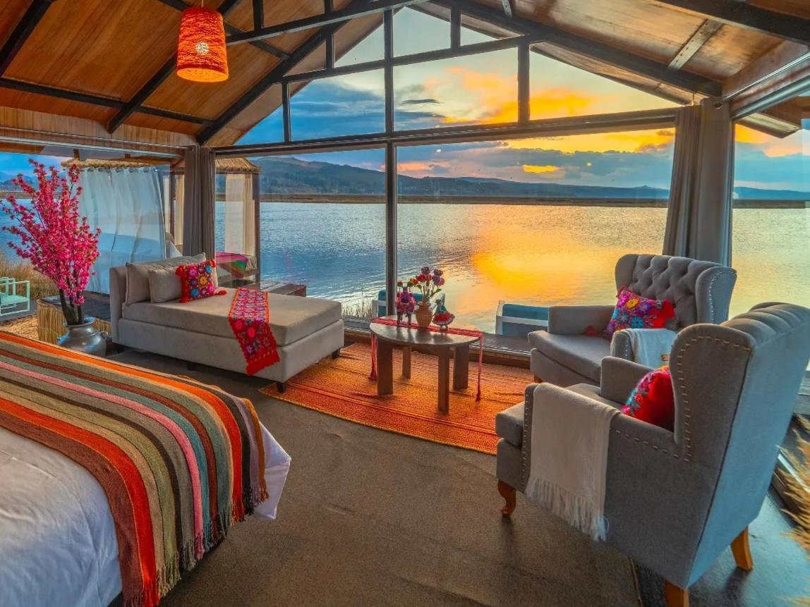 Kay Pacha Lodge Lago Titicaca All Inclusive Пуно Экстерьер фото